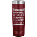Load image into Gallery viewer, Good Letters 22oz Skinny Tumbler
