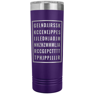 Good Letters 22oz Skinny Tumbler