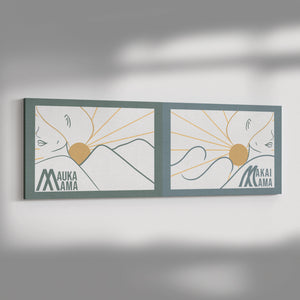 Mauka to Makai Mama Canvas