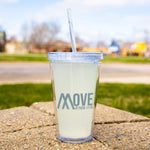Load image into Gallery viewer, Move in Faith Acrylic Tumbler in Green
