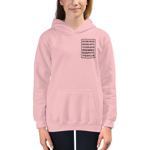 "Good Letters" Kid's Hoodie