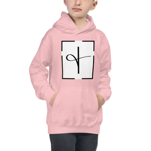 "Ampersand Cross" Kids Hoodie