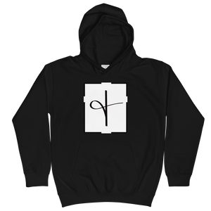 "Ampersand Cross" Kids Hoodie