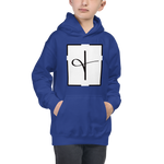 Load image into Gallery viewer, &quot;Ampersand Cross&quot; Kids Hoodie
