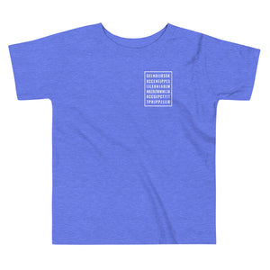 "Good Letters" Toddler's Tee