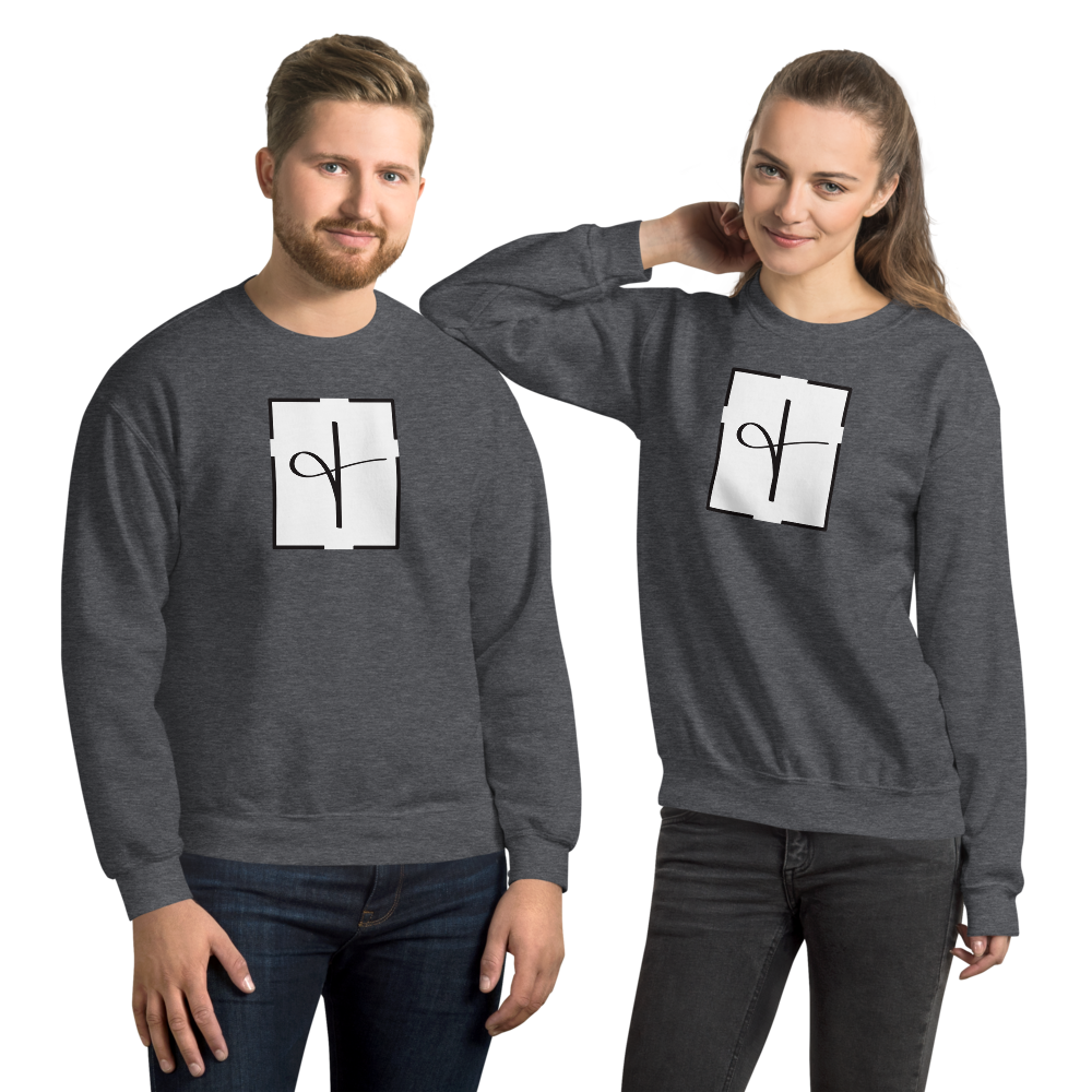 "Ampersand Cross" Unisex Sweatshirt