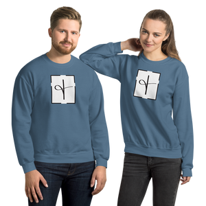 "Ampersand Cross" Unisex Sweatshirt