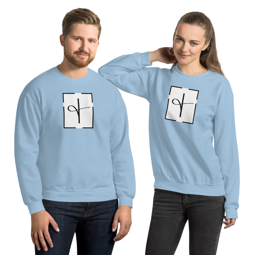 "Ampersand Cross" Unisex Sweatshirt