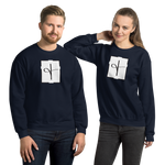 Load image into Gallery viewer, &quot;Ampersand Cross&quot; Unisex Sweatshirt
