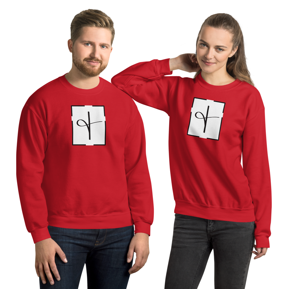 "Ampersand Cross" Unisex Sweatshirt