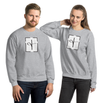 Load image into Gallery viewer, &quot;Ampersand Cross&quot; Unisex Sweatshirt
