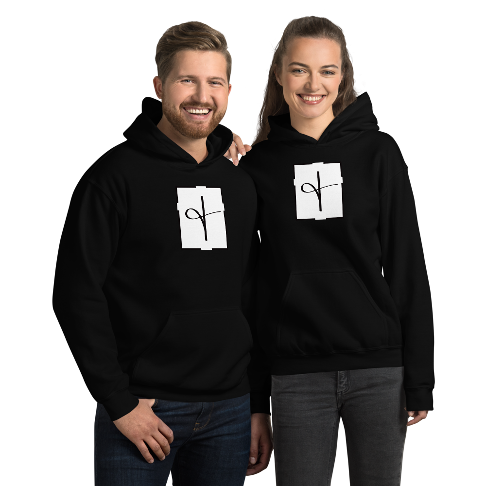 "Ampersand Cross" Unisex Hoodie