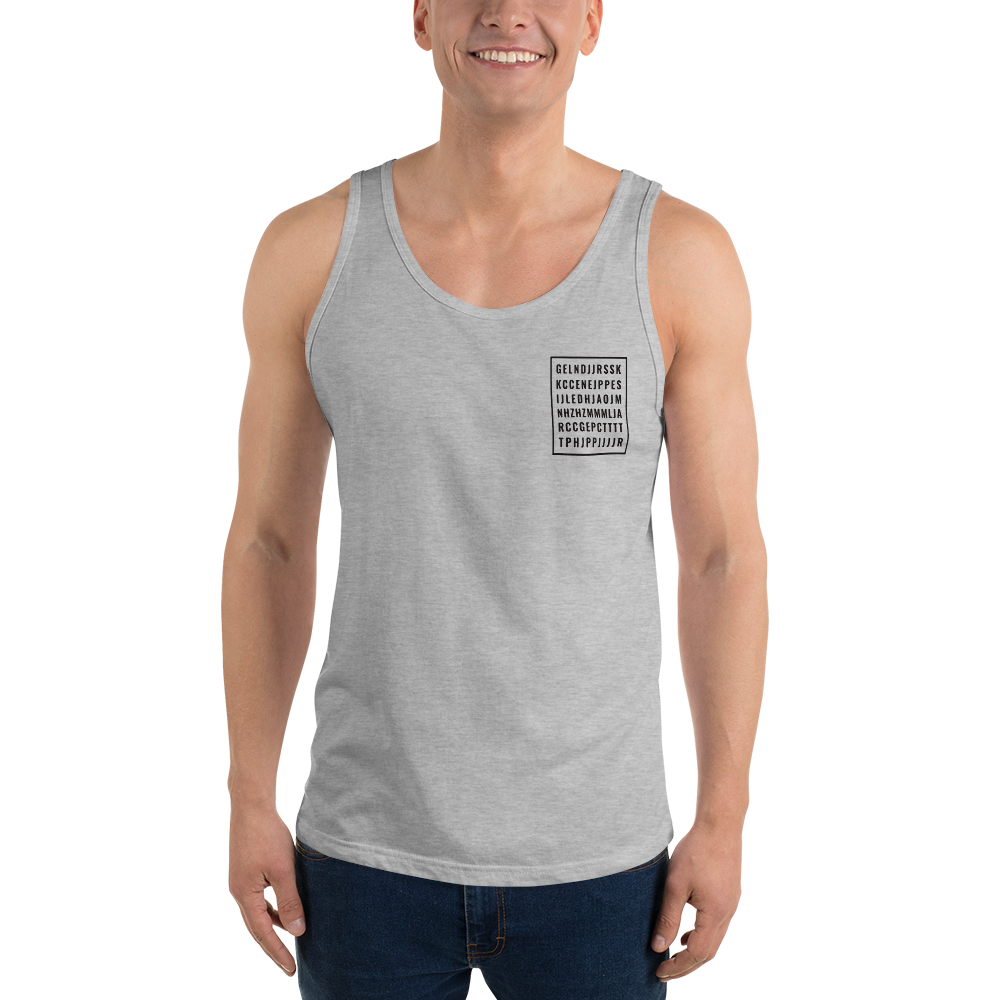 "Good Letters" Men's Tank