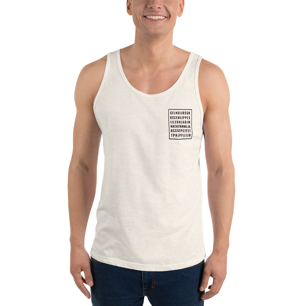 "Good Letters" Men's Tank