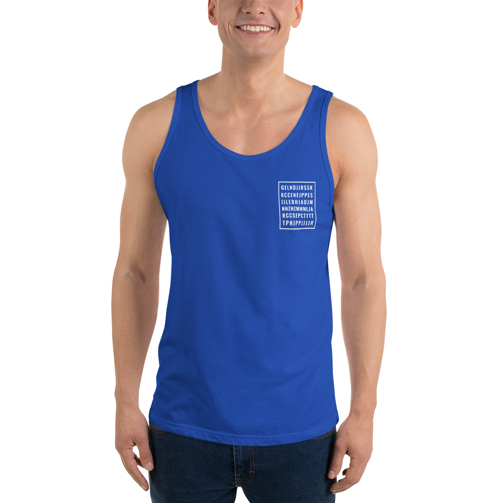 "Good Letters" Men's Tank