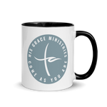 Load image into Gallery viewer, HGM Circle Mug with Color Inside

