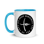 Load image into Gallery viewer, HGM Circle Mug with Color Inside
