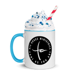 Load image into Gallery viewer, HGM Circle Mug with Color Inside
