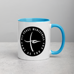 Load image into Gallery viewer, HGM Circle Mug with Color Inside
