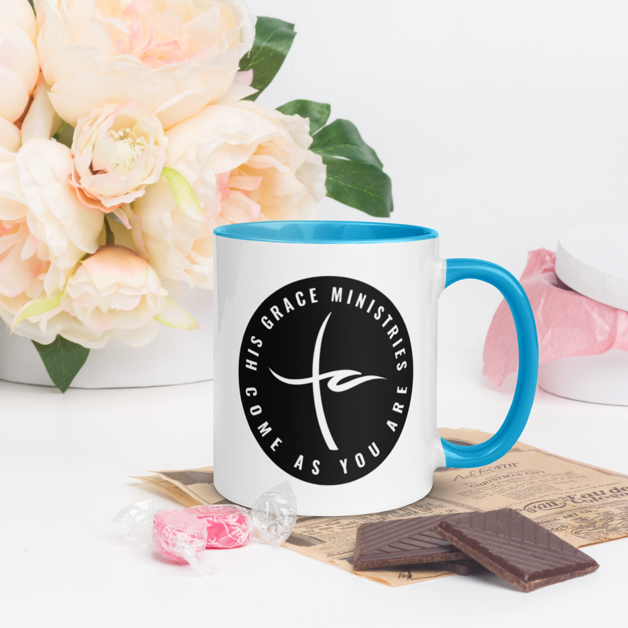 HGM Circle Mug with Color Inside