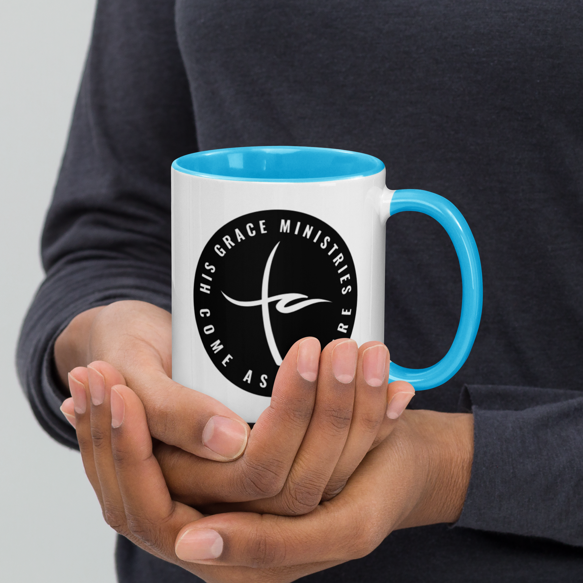 HGM Circle Mug with Color Inside