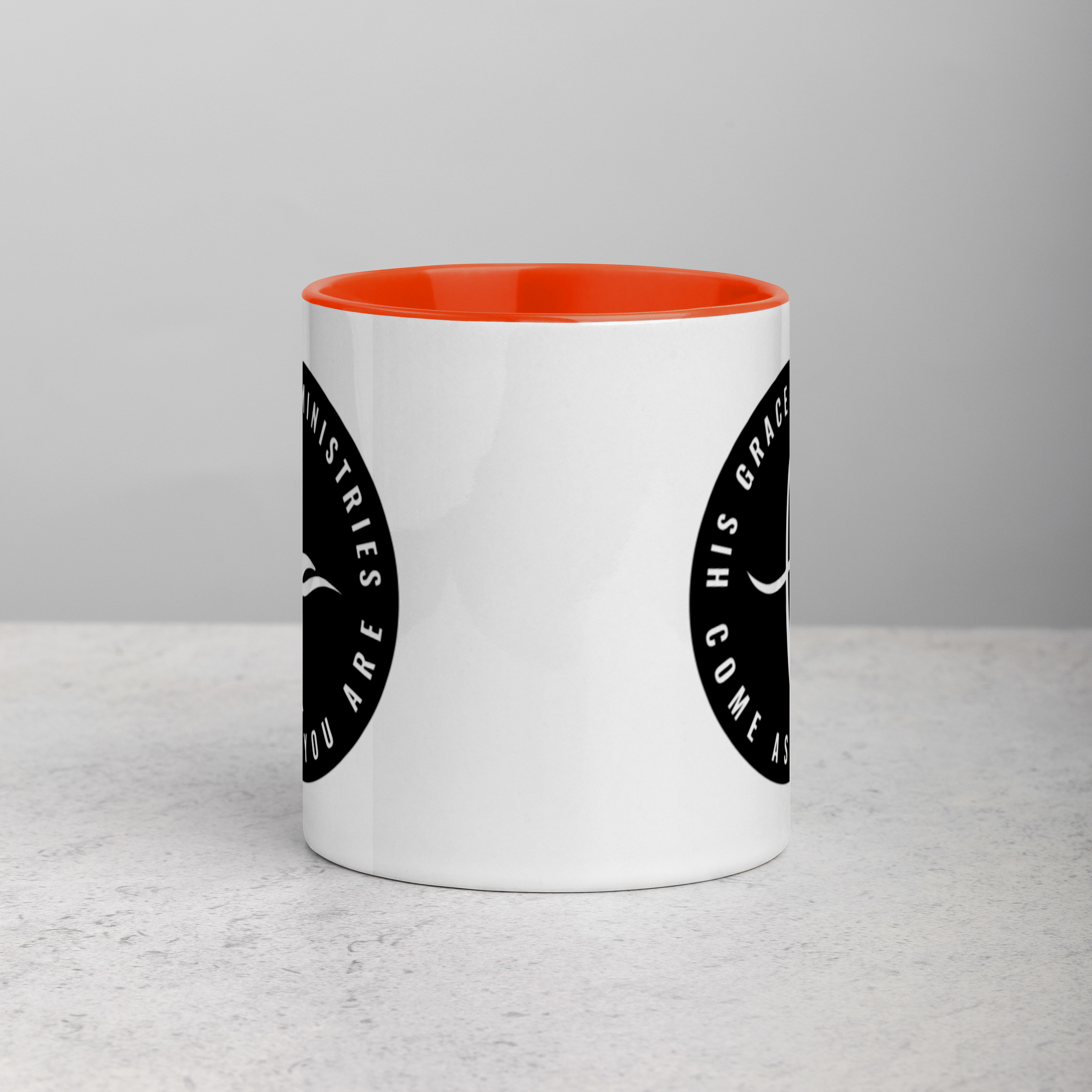HGM Circle Mug with Color Inside
