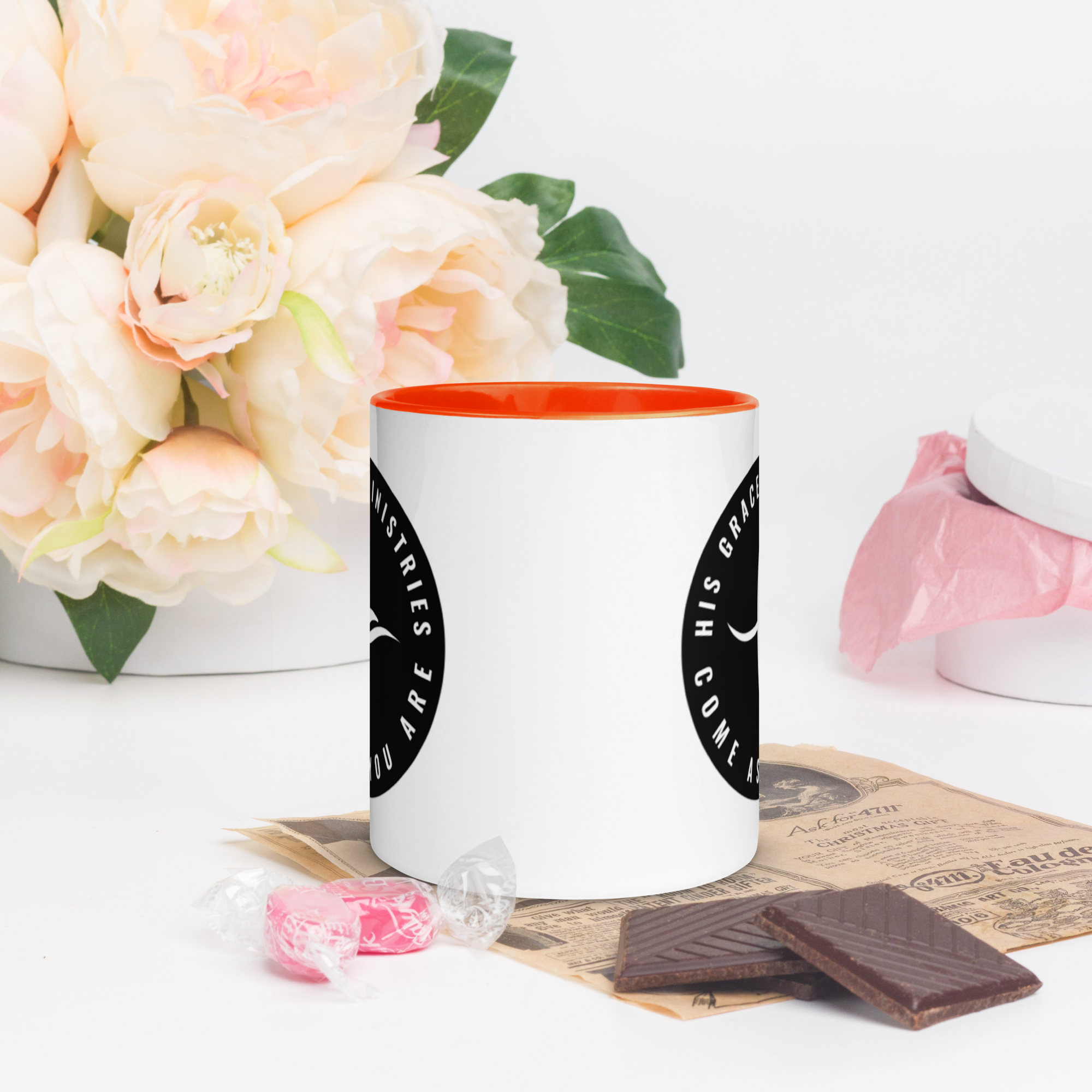 HGM Circle Mug with Color Inside