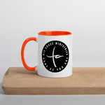 Load image into Gallery viewer, HGM Circle Mug with Color Inside
