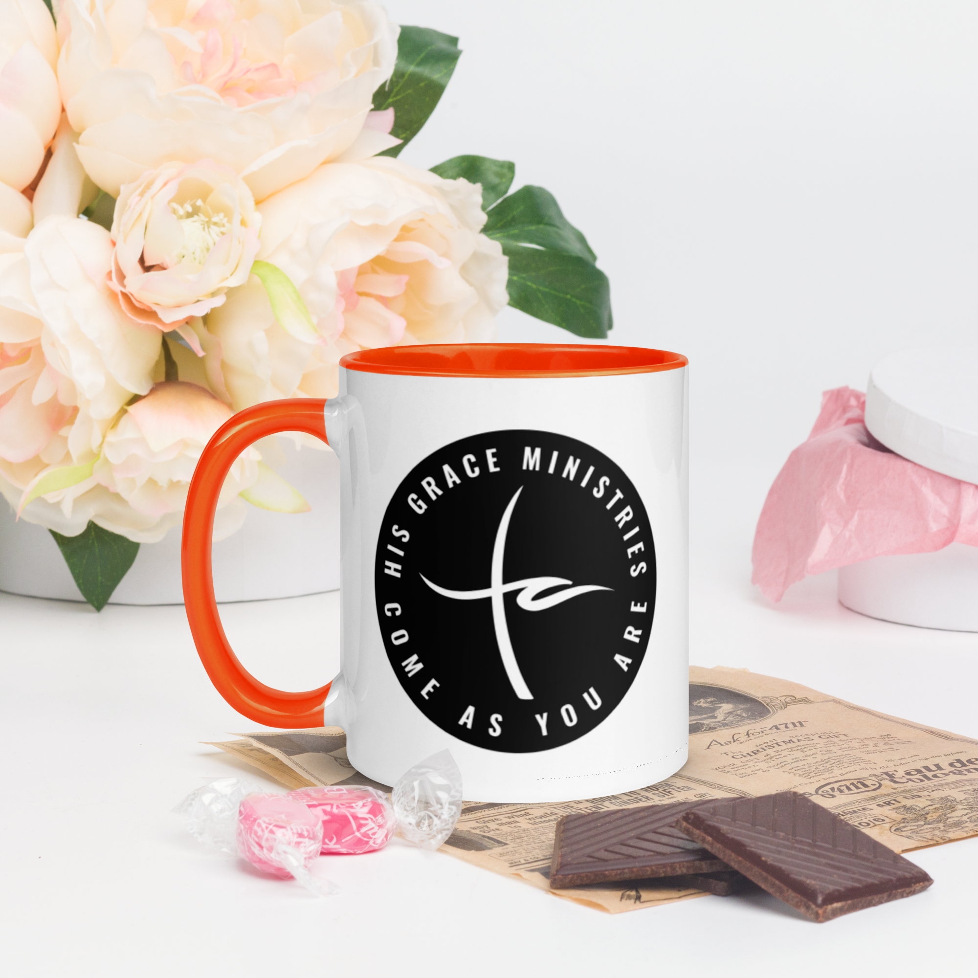 HGM Circle Mug with Color Inside