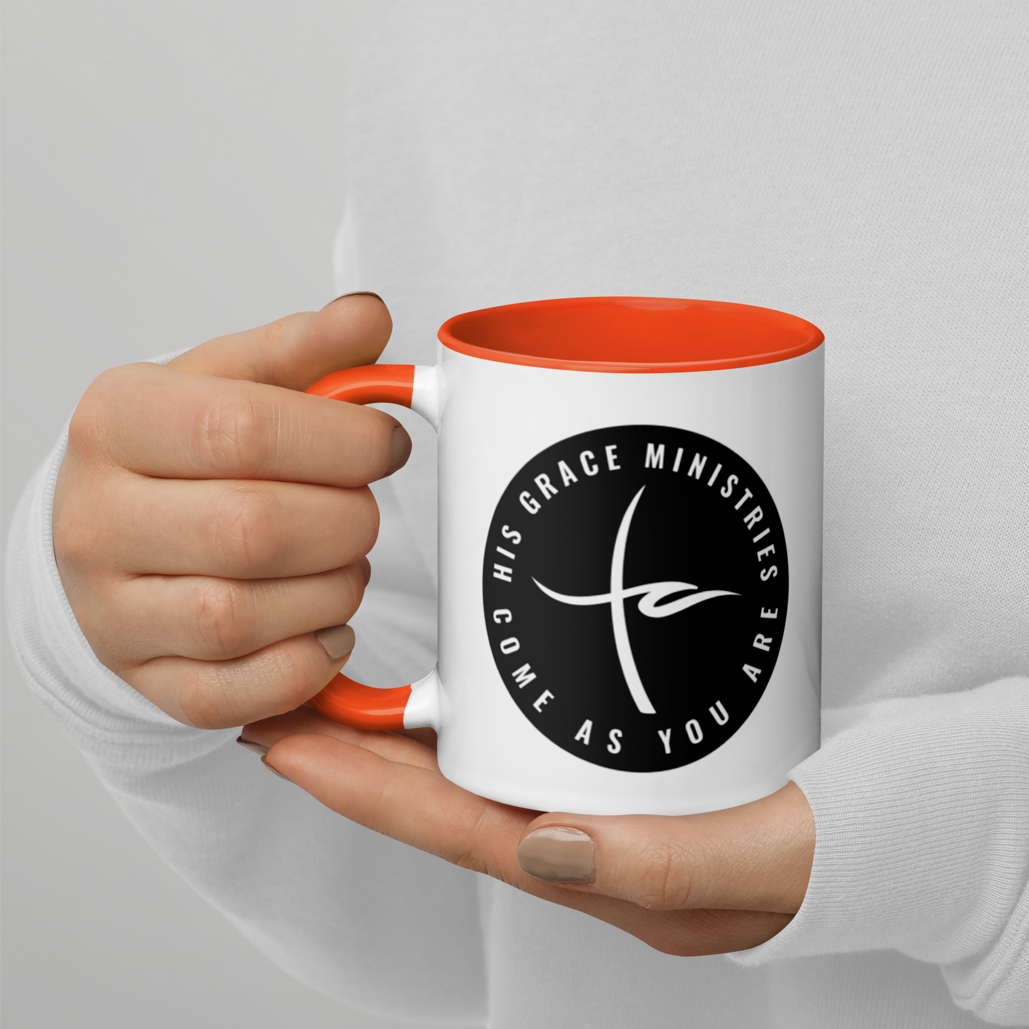 HGM Circle Mug with Color Inside
