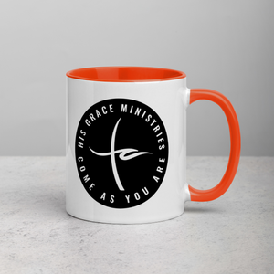 HGM Circle Mug with Color Inside