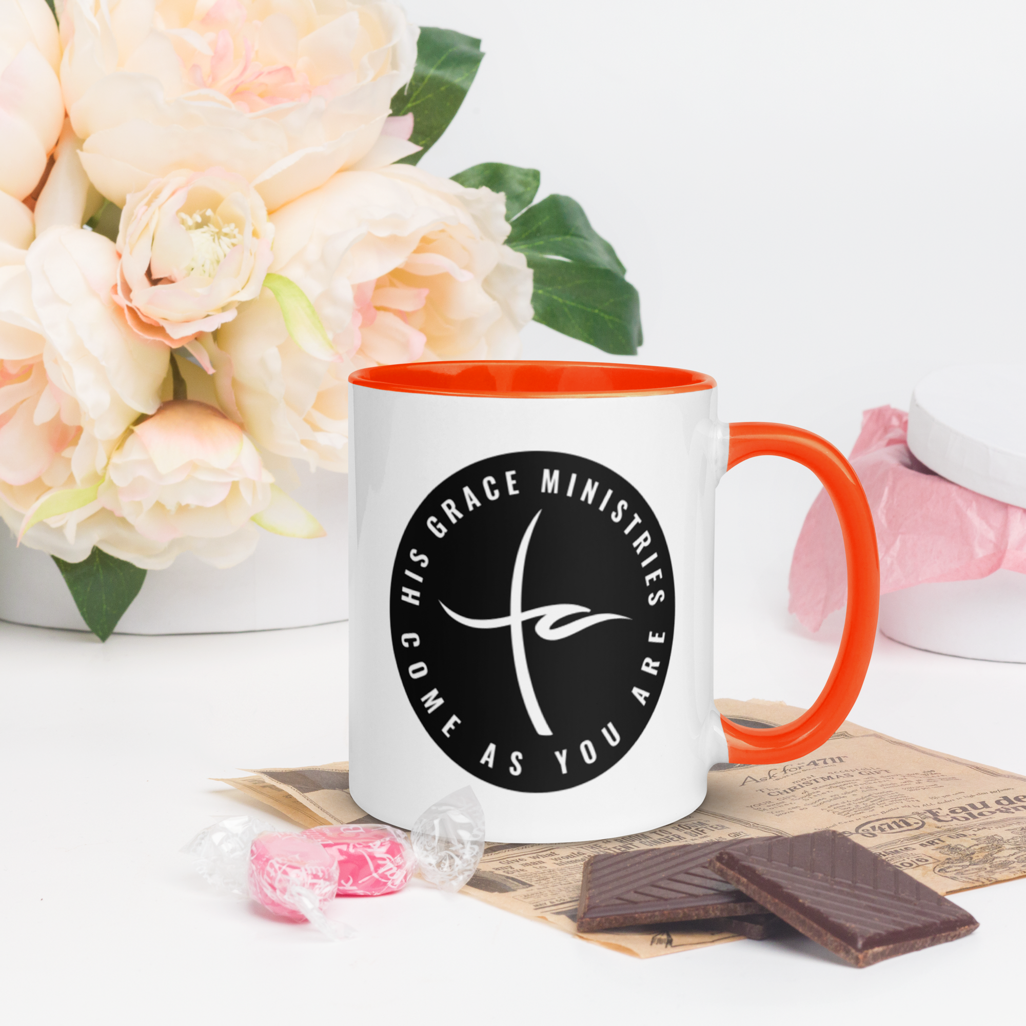 HGM Circle Mug with Color Inside