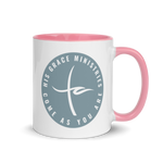 Load image into Gallery viewer, HGM Circle Mug with Color Inside
