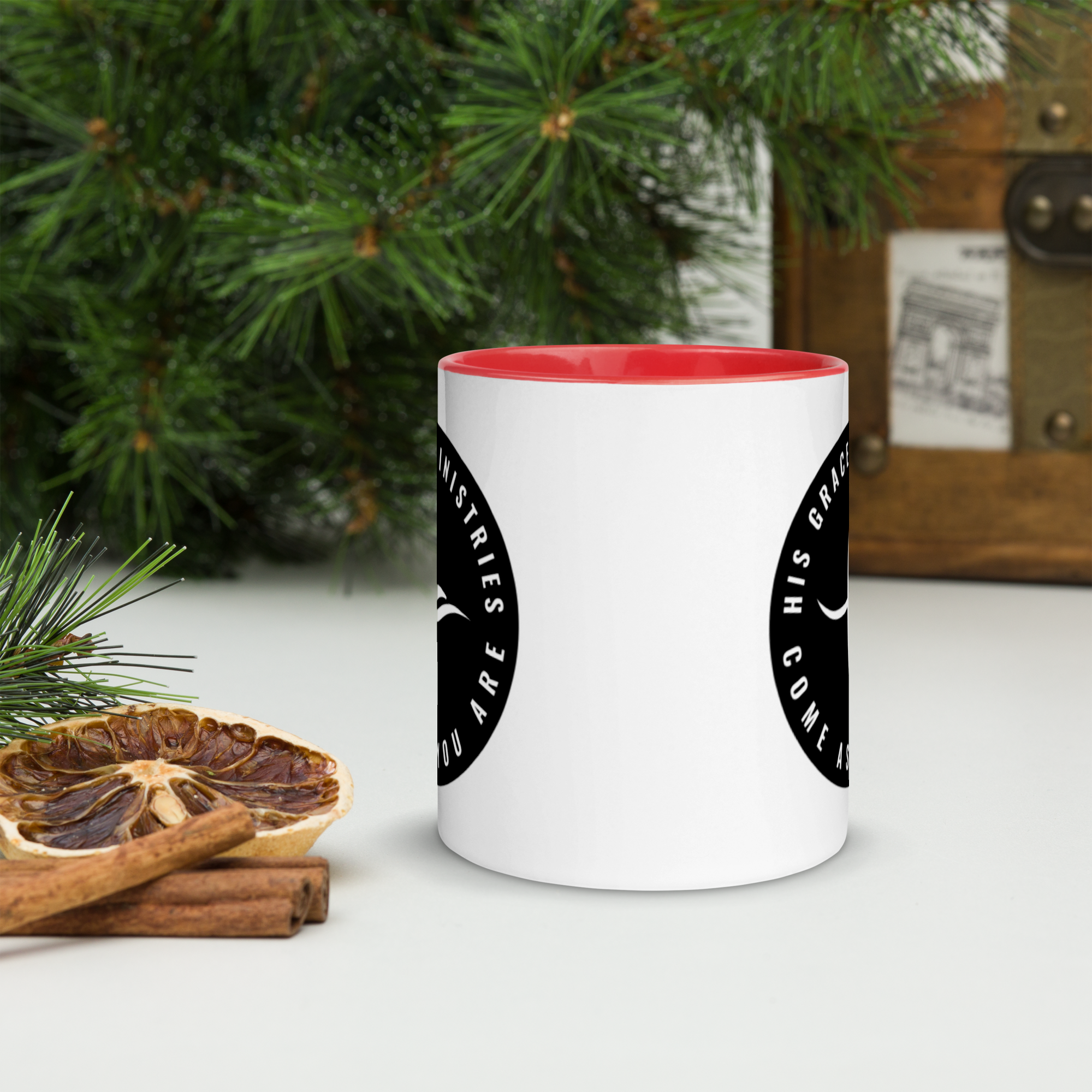 HGM Circle Mug with Color Inside