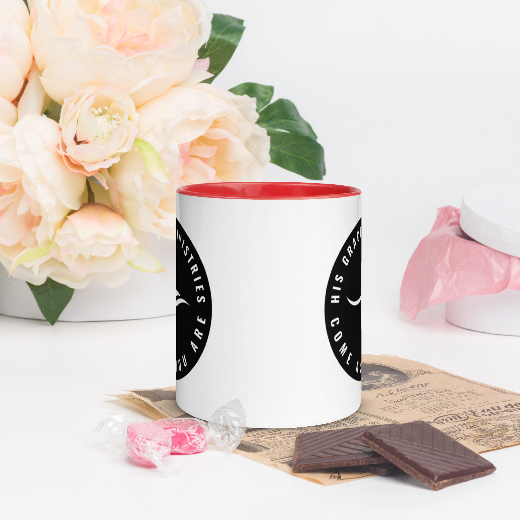 HGM Circle Mug with Color Inside