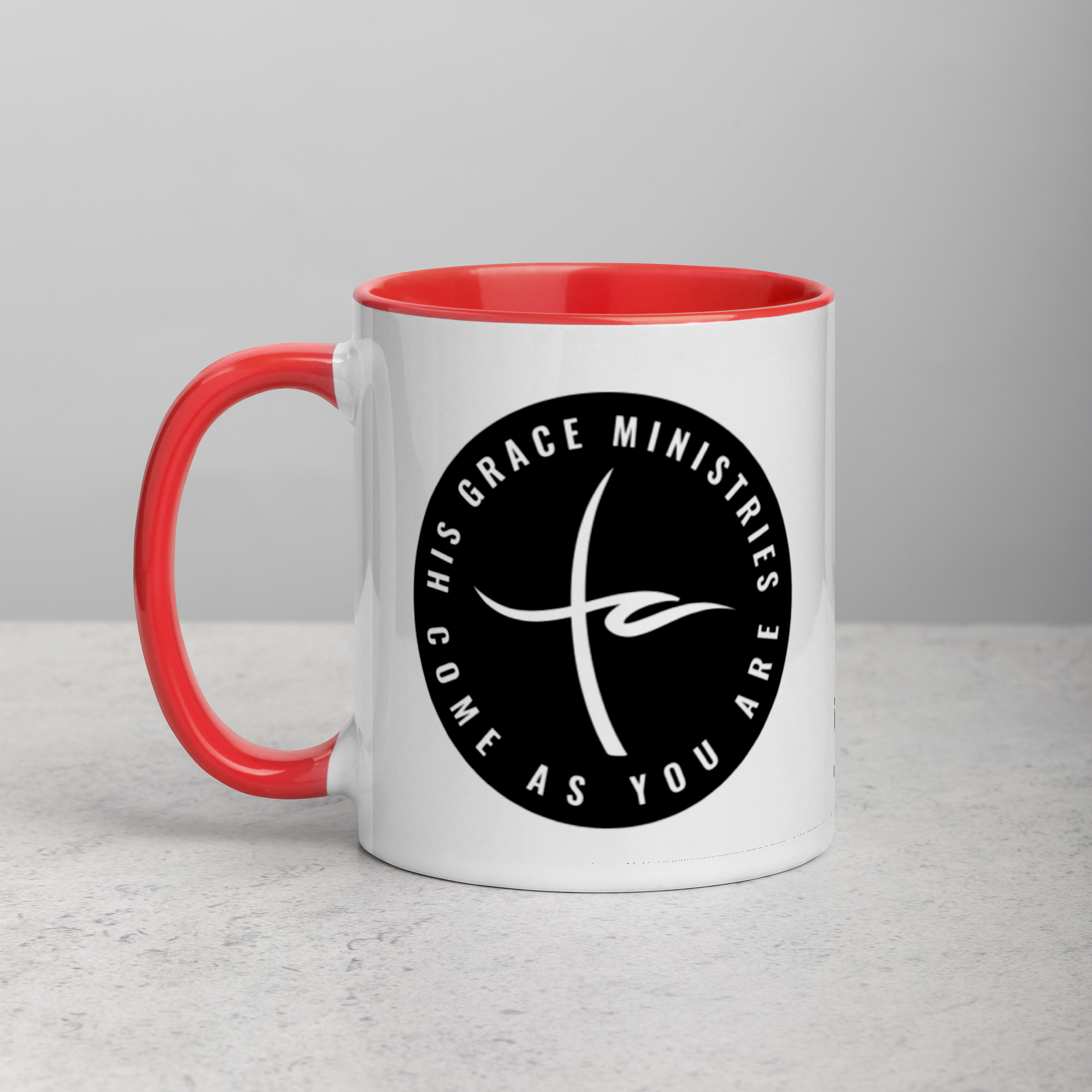 HGM Circle Mug with Color Inside
