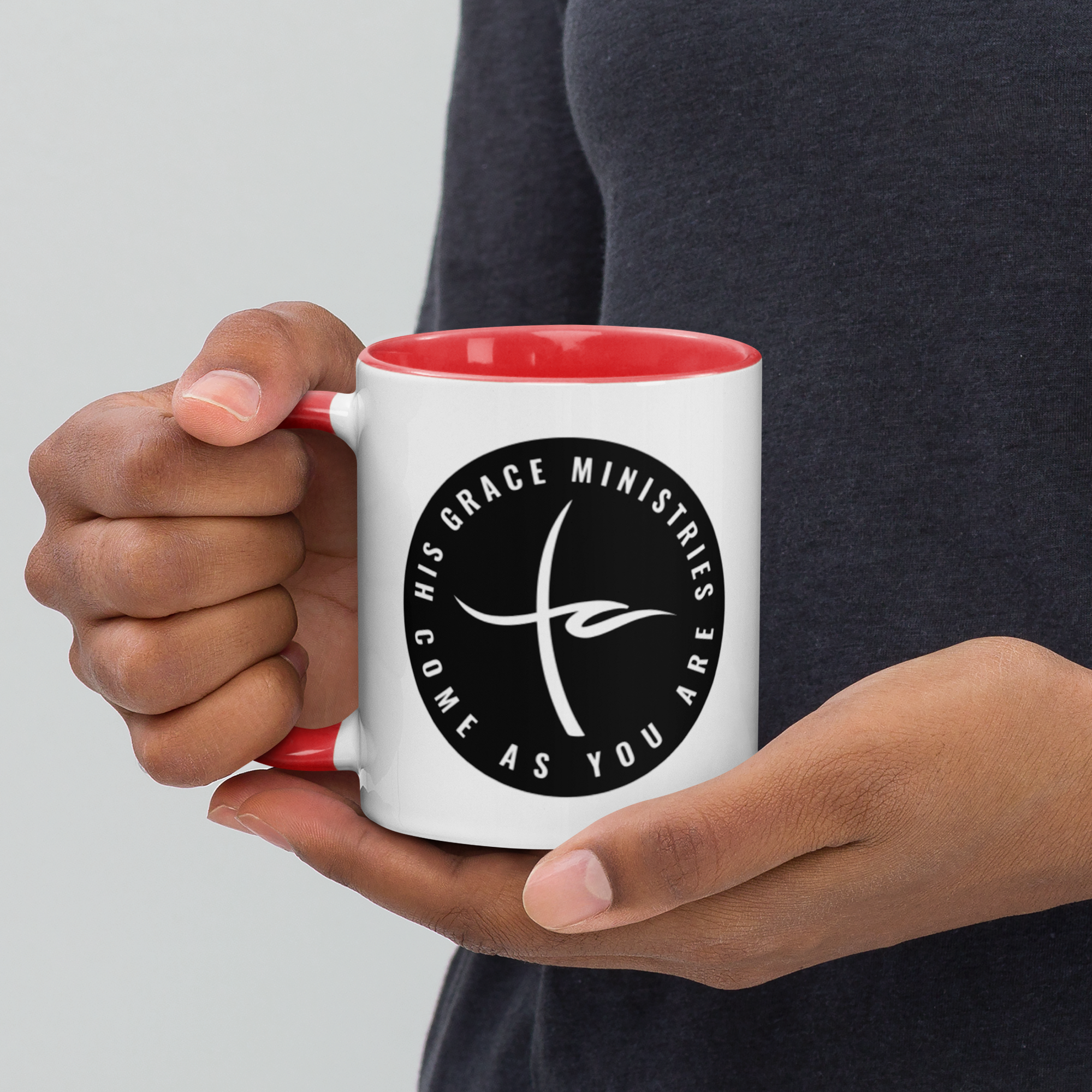 HGM Circle Mug with Color Inside