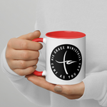 Load image into Gallery viewer, HGM Circle Mug with Color Inside
