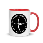 Load image into Gallery viewer, HGM Circle Mug with Color Inside
