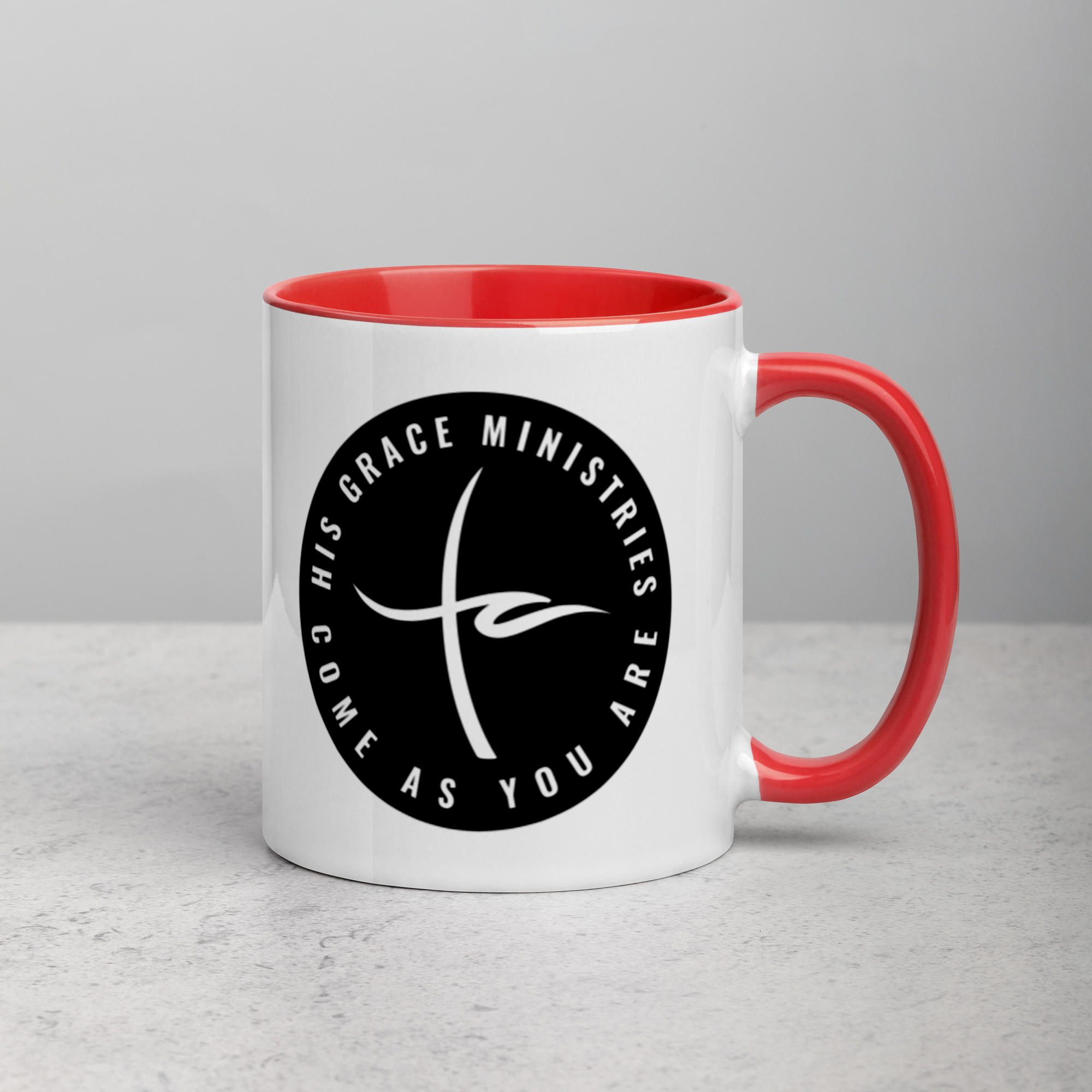 HGM Circle Mug with Color Inside