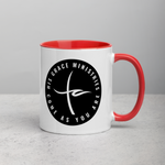 Load image into Gallery viewer, HGM Circle Mug with Color Inside
