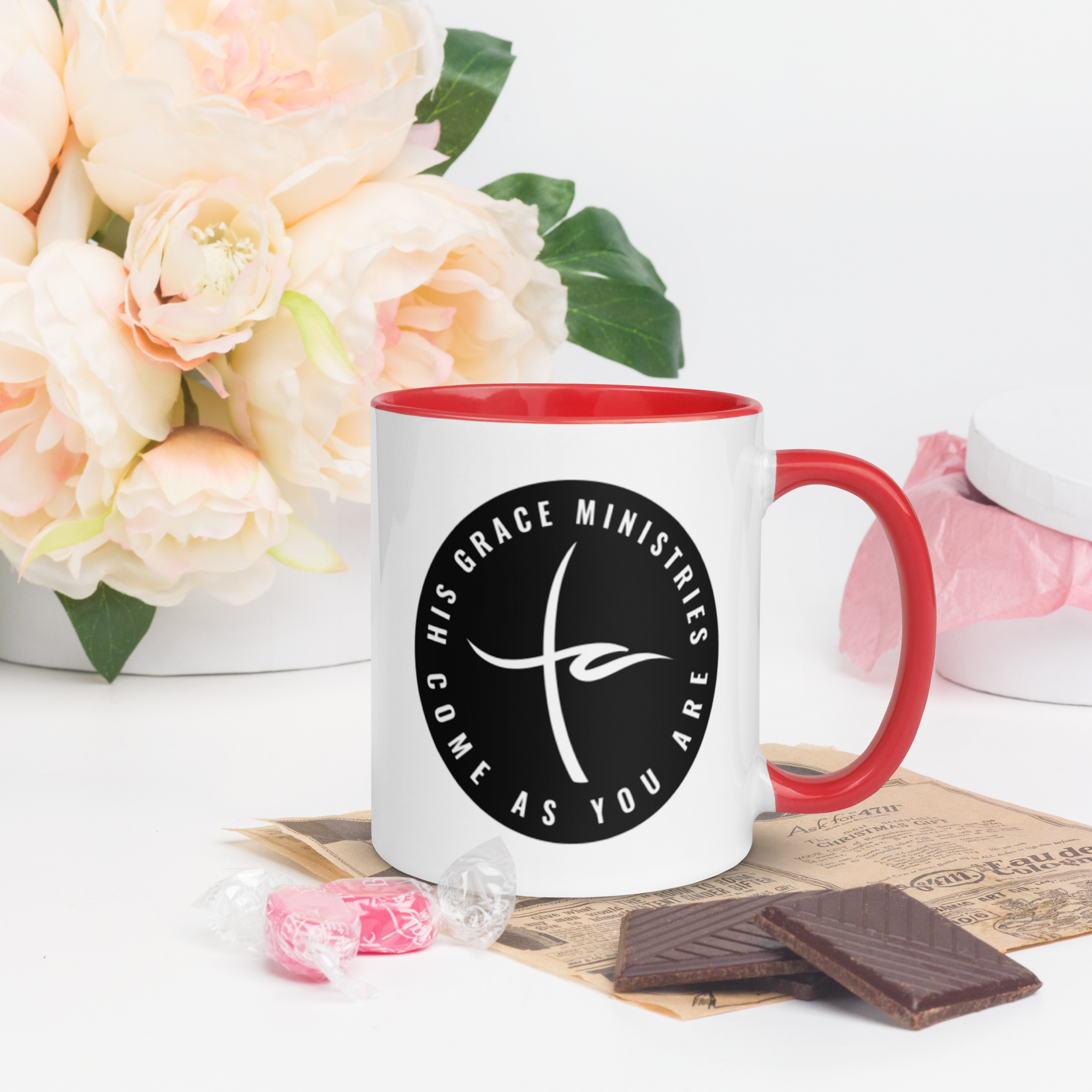 HGM Circle Mug with Color Inside