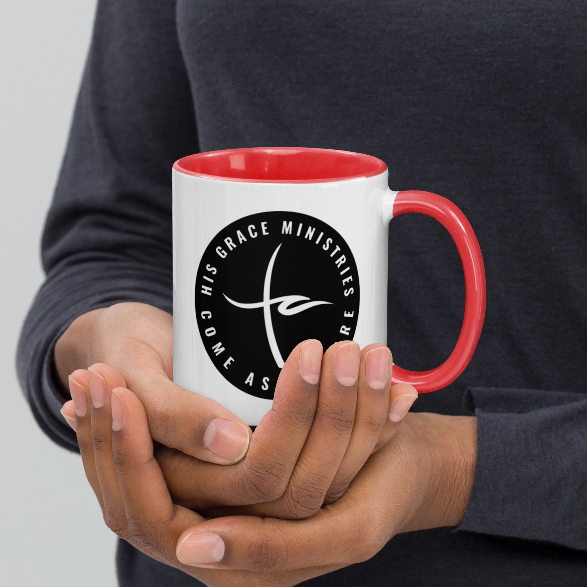 HGM Circle Mug with Color Inside