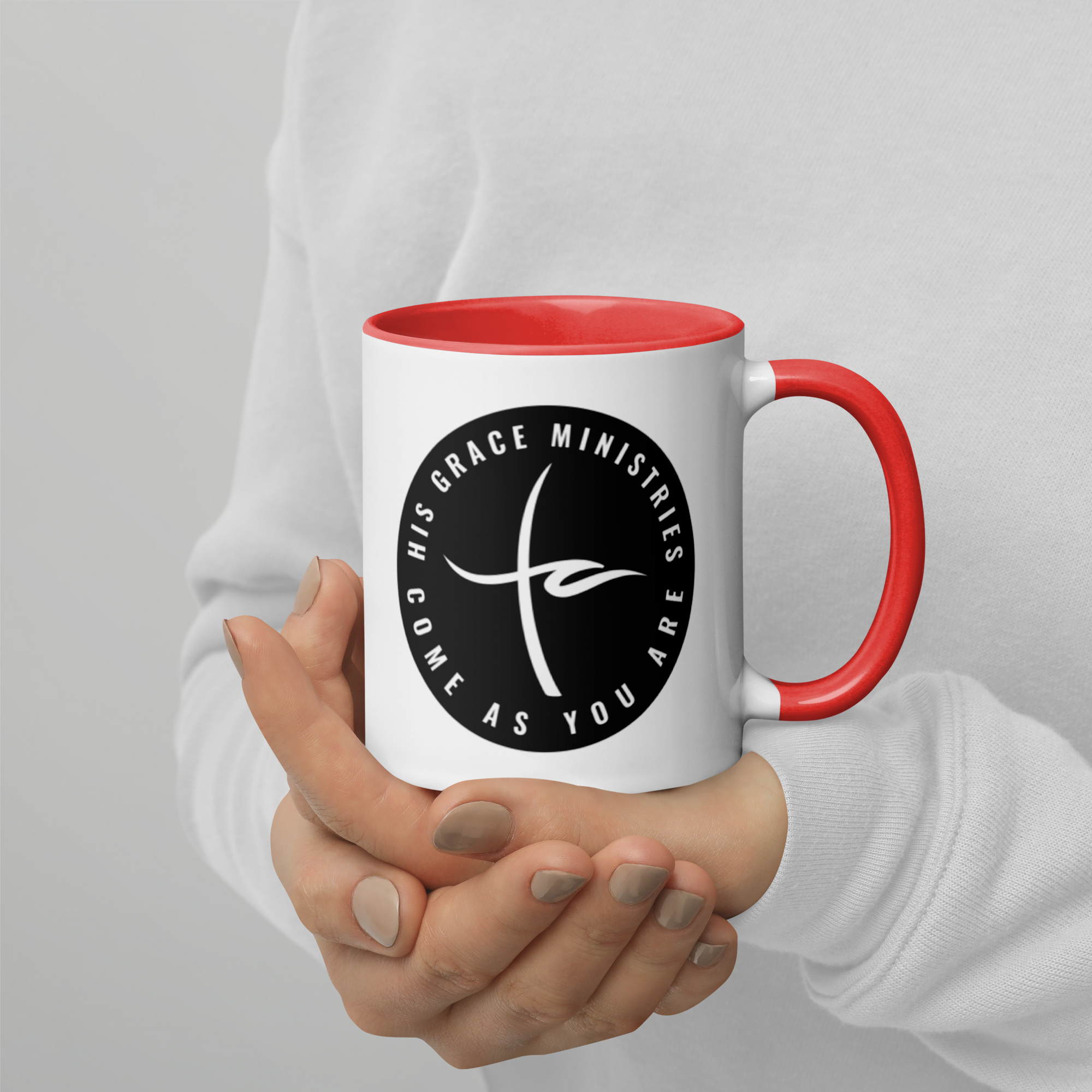 HGM Circle Mug with Color Inside