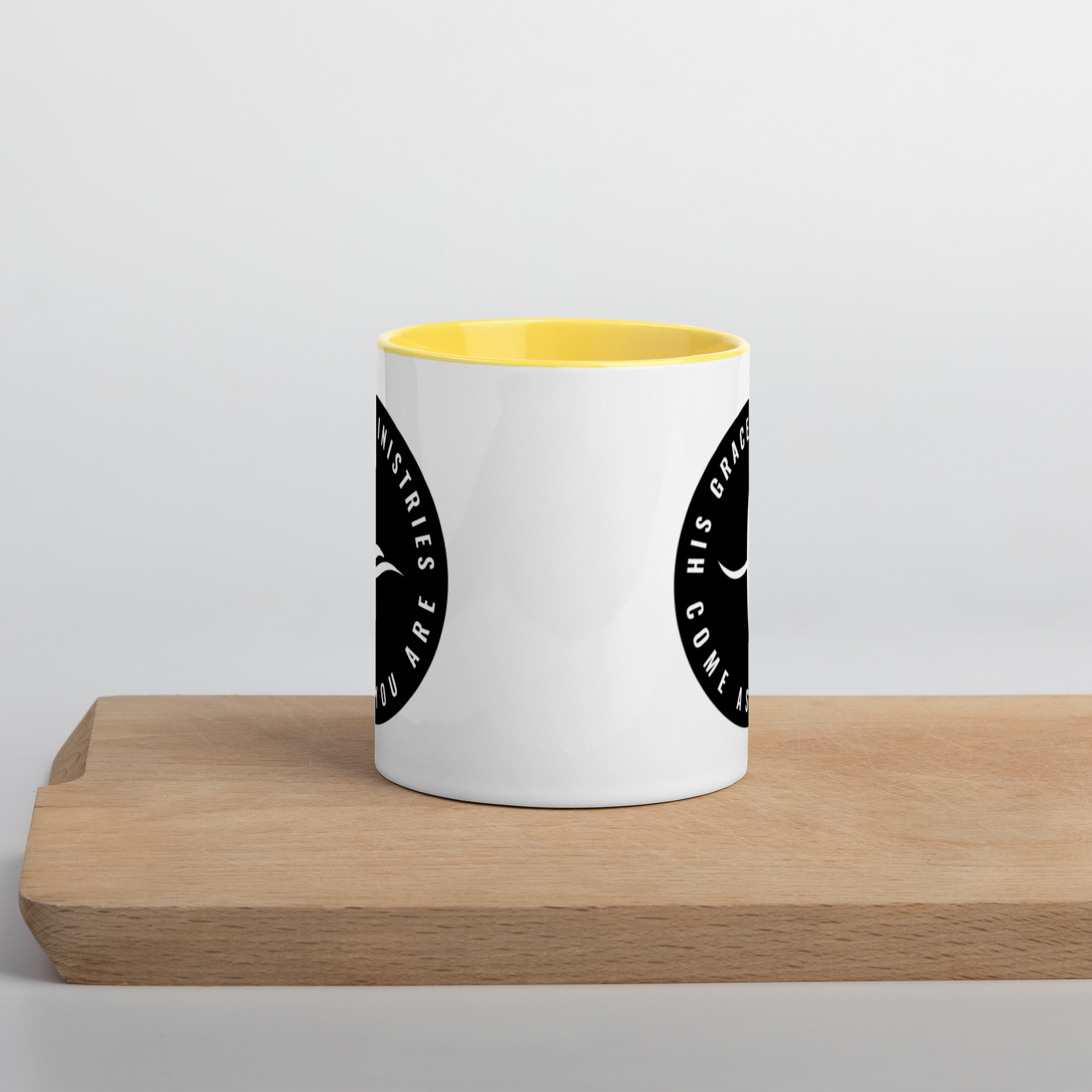 HGM Circle Mug with Color Inside