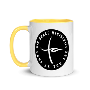HGM Circle Mug with Color Inside