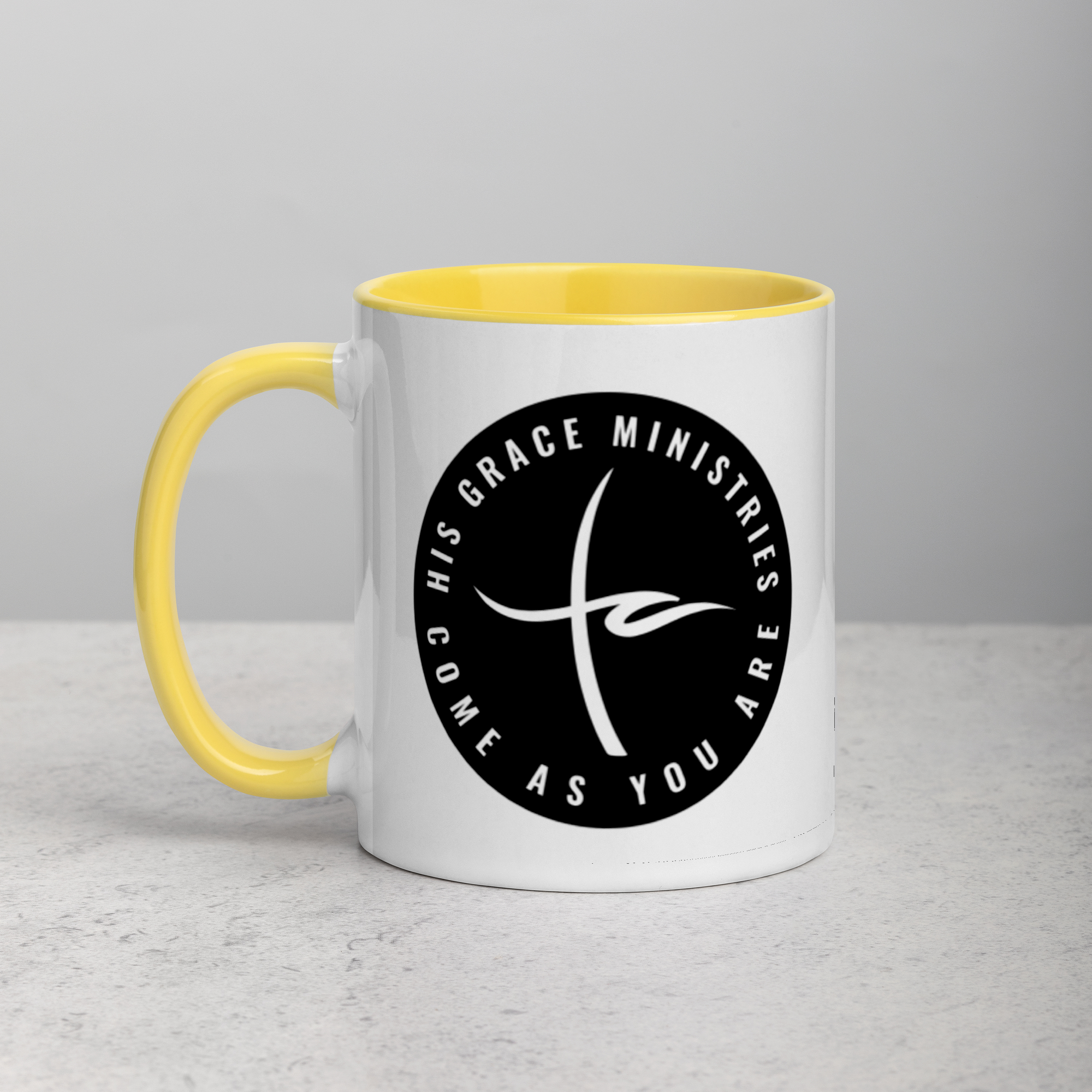 HGM Circle Mug with Color Inside