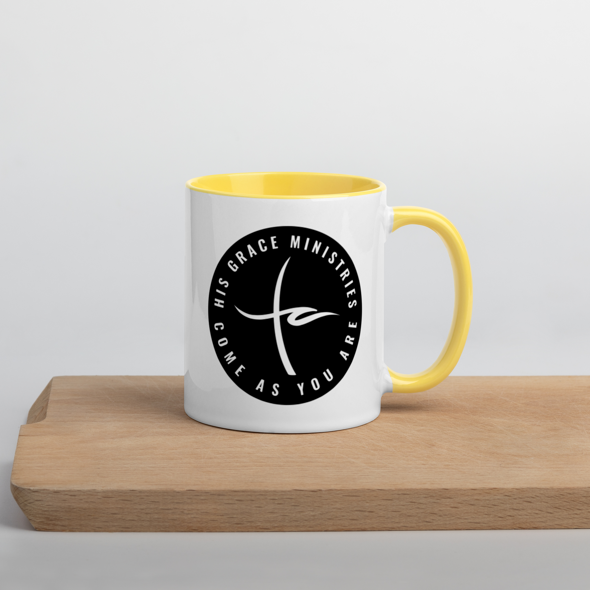 HGM Circle Mug with Color Inside