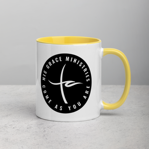HGM Circle Mug with Color Inside