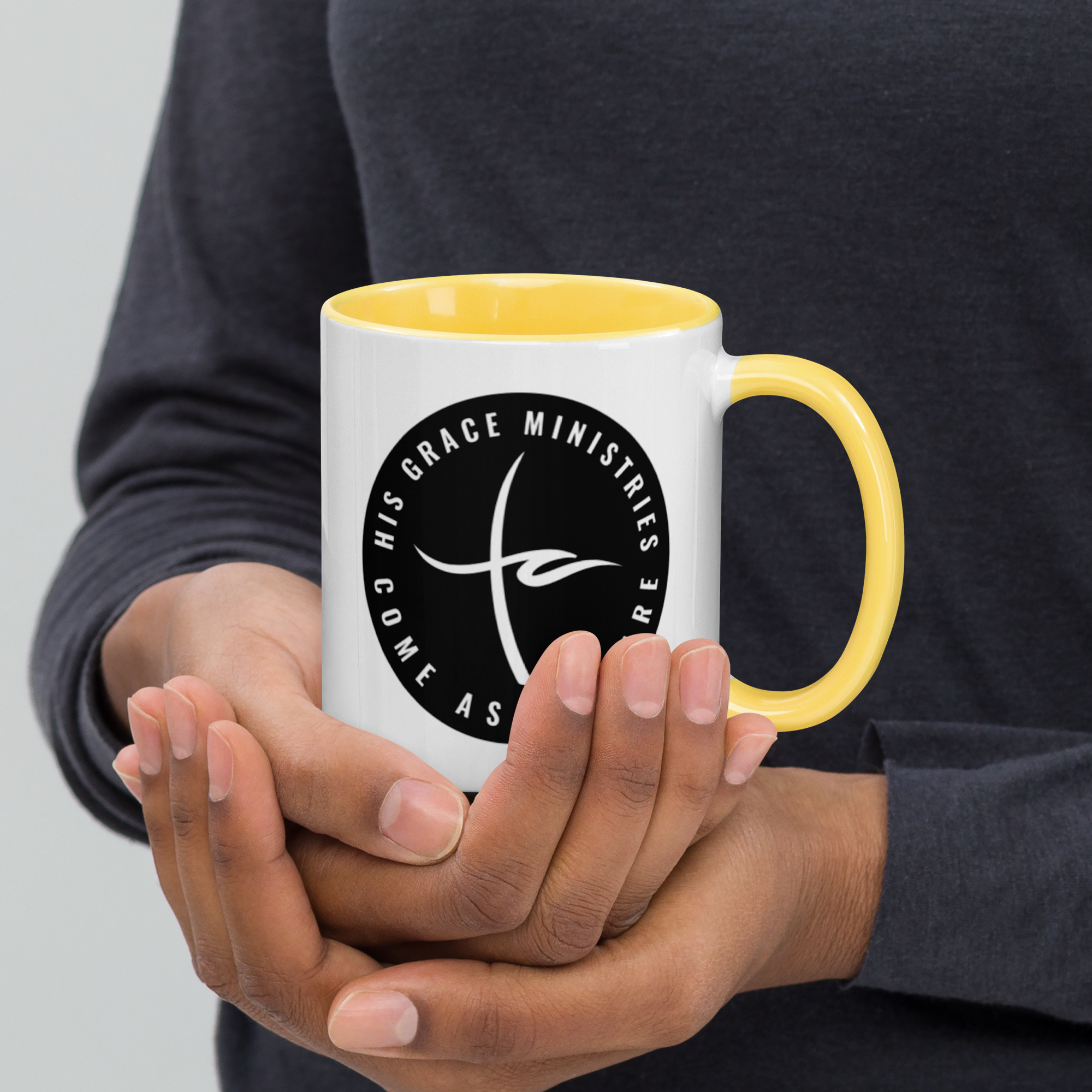 HGM Circle Mug with Color Inside